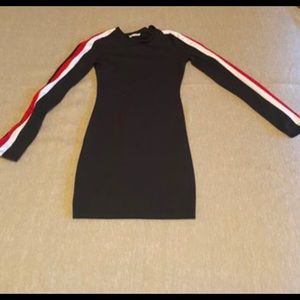 zara bodycon mini dress